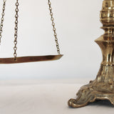 VINTAGE BRASS SCALE